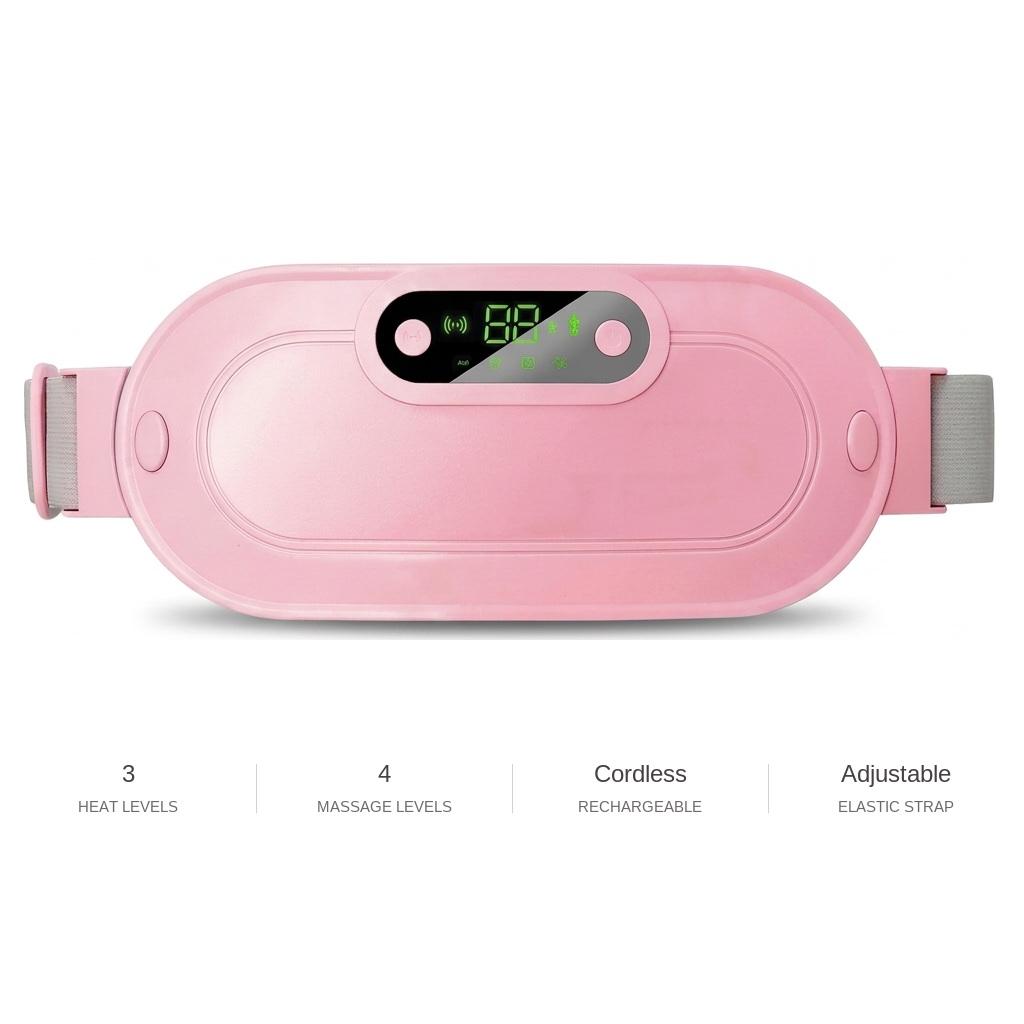 HerEase Comfort Belt with LED display, 3 heat levels and 4 massage levels
